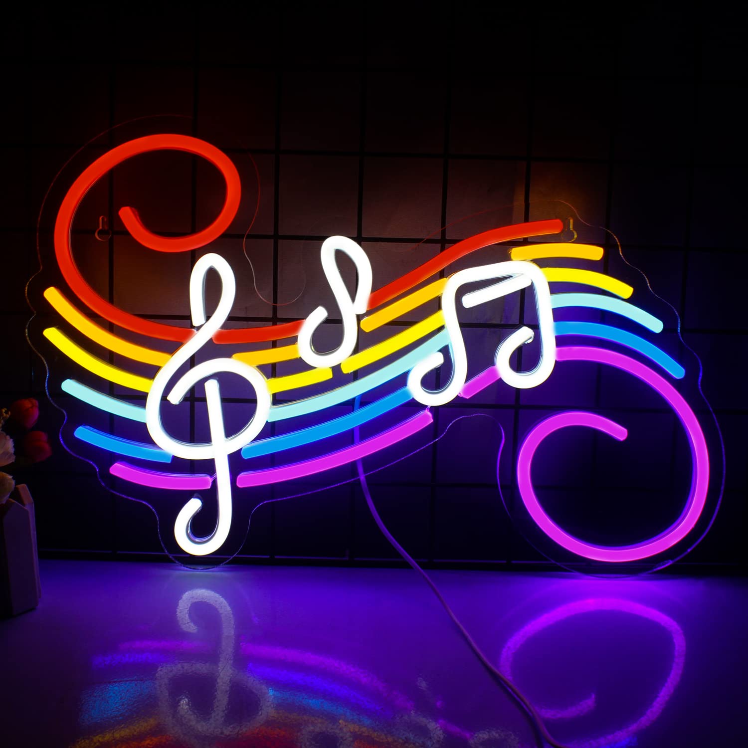 Musiknoten Neonschild Anpassba – Neon Sign Party Bewertung und Preis