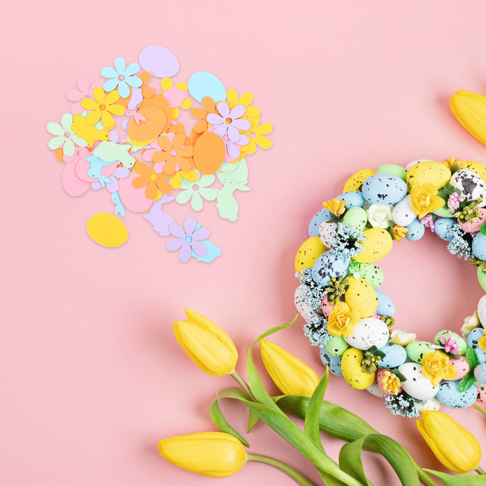 100 Stück Hasen-Osterkonfetti, – Papercraft Supply Confetti Bewertung und Preis