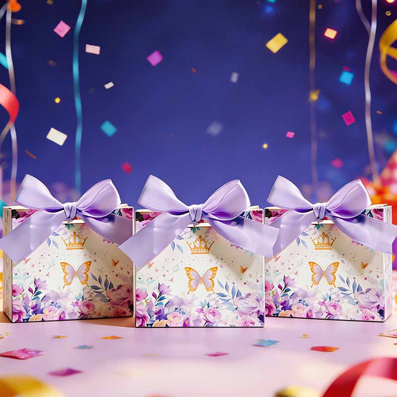 10/20 Stück Papier-Geschenkver – Event Party Box Bewertung und Preis